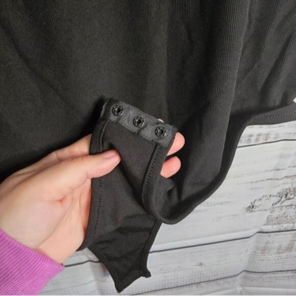 Cupshe Black Bodysuit Womans Size XL - Picture 4 of 5